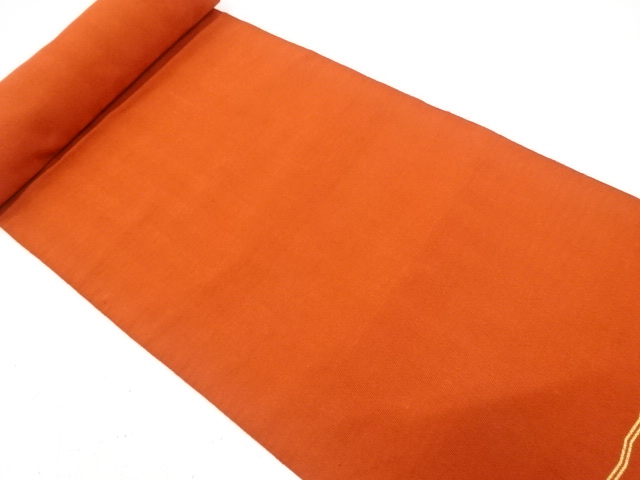 JAPANESE KIMONO / ANTIQUE BOLT FOR NAGOYA OBI / SILK / TSUZURE / WOVEN STRIPE